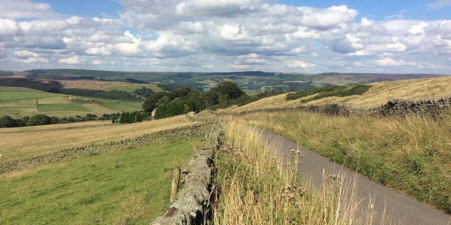 Bretton Cottage view towards lower Bretton 1234624030