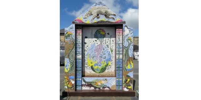 Buxton Well Dressing 2024 for 25 Glynn Williams