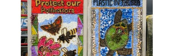 Crich Well Dressing 2024 for 25 Glynn Williams