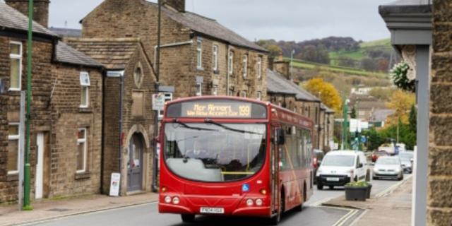 High Peak 199 bus in Chapel