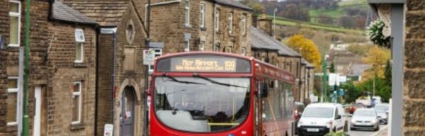 High Peak 199 bus in Chapel