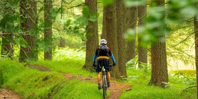 Mountain Biker Mad Mile Ladybower
