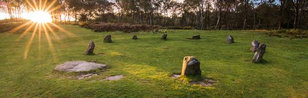 Nine ladies stone circle
