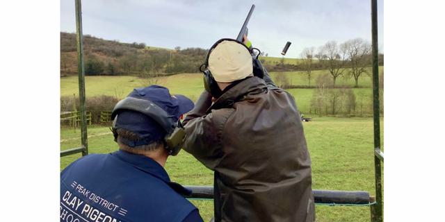 Peak District Clay Pigeon Shooting 1 NEW