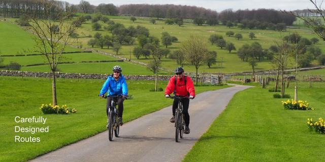 3. PeakePedals Carefully Planned Routes