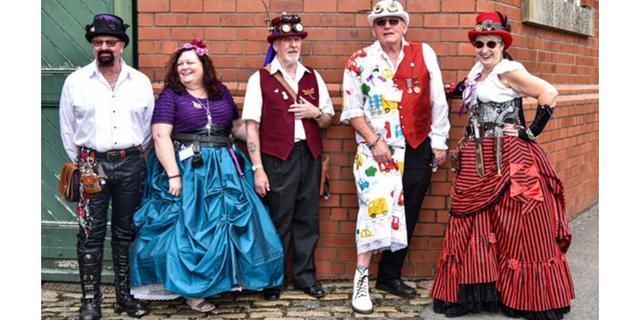 Steampunk at Crich Tramway NEW
