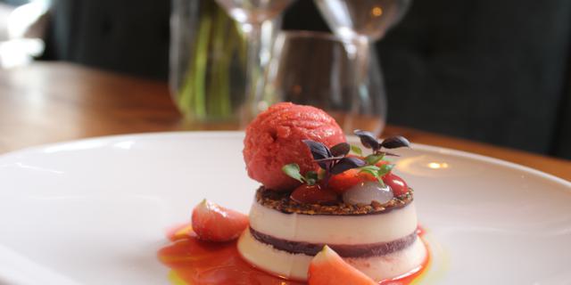 Strawberry Panna Cotta