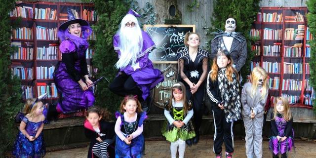 TBH Halloween 24 people and children dressed up NEW