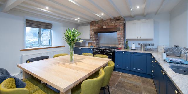 The Farmhouse kitchen with seating for eight