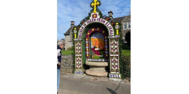 Tissington Well Dressing 2024 5 NEW