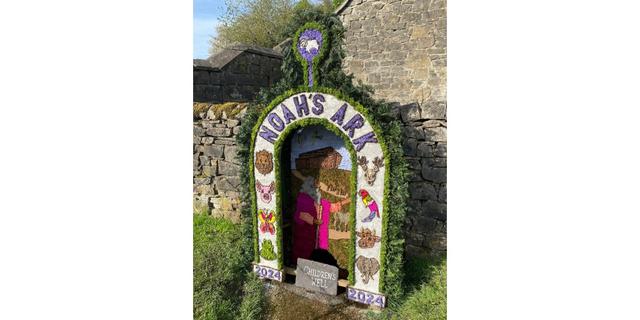 Tissington Well Dressing 2024 6 NEW