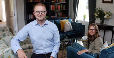 Visit Peak District Derbyshire welcomes Coverland UK as latest patrons Pictured John Jarman and Jo Dilley1