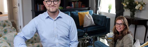 Visit Peak District Derbyshire welcomes Coverland UK as latest patrons Pictured John Jarman and Jo Dilley1