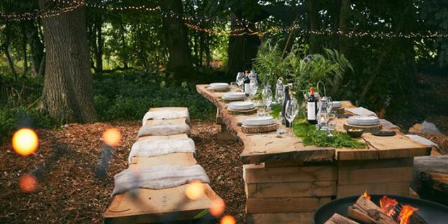 Callow Hall Woodland Dining