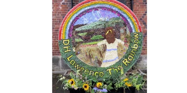 West Hallam Well Dressing 2023 Glynn Williams