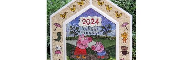 Wormhill Well Dressing 2024 for 25 Glynn Williams